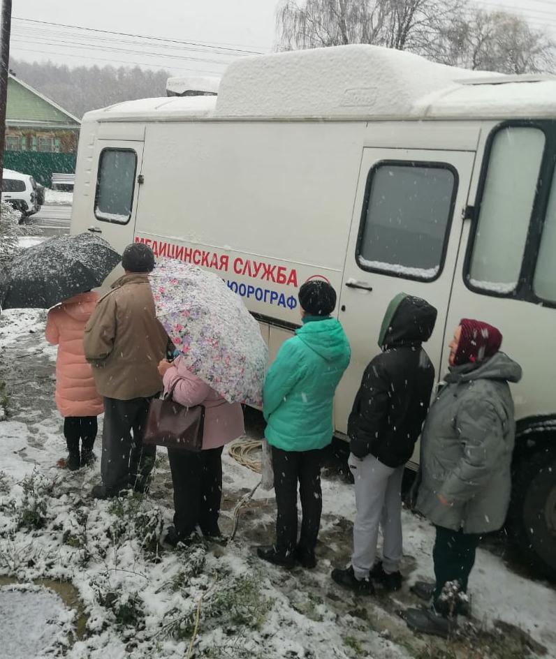В ГБУЗ «Климовская ЦРБ» с 5 ноября по 04 декабря работал «выездной» флюорограф из ГБУЗ «Новозыбковская ЦРБ».