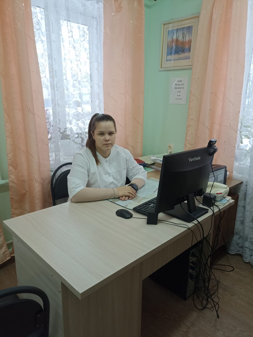 С ноября 2024г. в ЦРБ начала работу фельдшер Сытобудского ФАПа Елизавета Сергеевна Гуртовая.